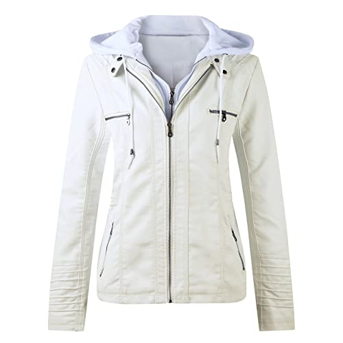 Keeper & Co Windsor Women's Waterproof PU Leather Bomber Jacket