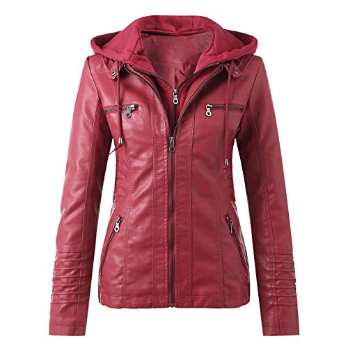 Keeper & Co Windsor Women's Waterproof PU Leather Bomber Jacket