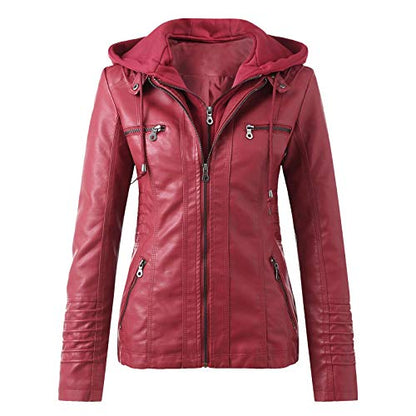 Keeper & Co Windsor Women's Waterproof PU Leather Bomber Jacket