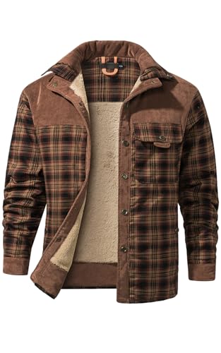 Keeper & Co Rye Men's Padded Plaid Shirt Jacket