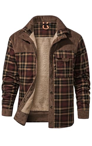Keeper & Co Rye Men's Padded Plaid Shirt Jacket