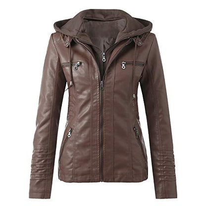 Keeper & Co Windsor Women's Waterproof PU Leather Bomber Jacket