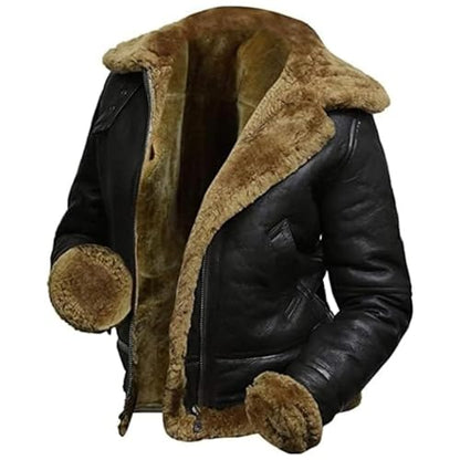 Keeper & Co Bramble Women's Hooded Shearling Bomber Jacket