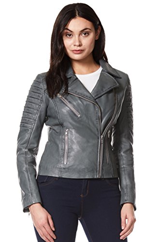 Keeper & Co Stamford Women's Waxed Quilted Biker Jacket