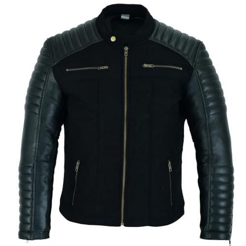 Keeper & Co Loxley Men's Soft Sheepskin Biker Jacket