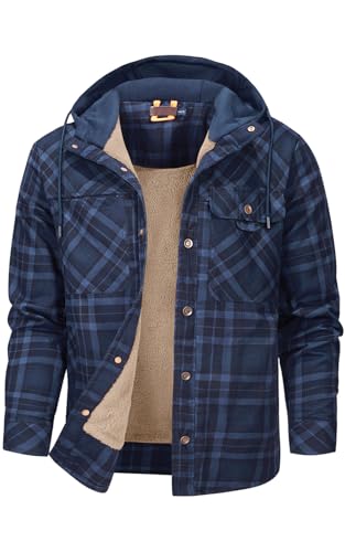 Keeper & Co Rye Men's Padded Plaid Shirt Jacket