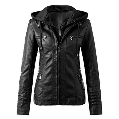 Keeper & Co Windsor Women's Waterproof PU Leather Bomber Jacket