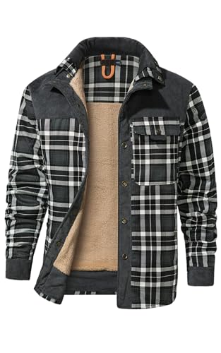 Keeper & Co Rye Men's Padded Plaid Shirt Jacket