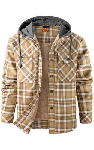 Keeper & Co Rye Men's Padded Plaid Shirt Jacket