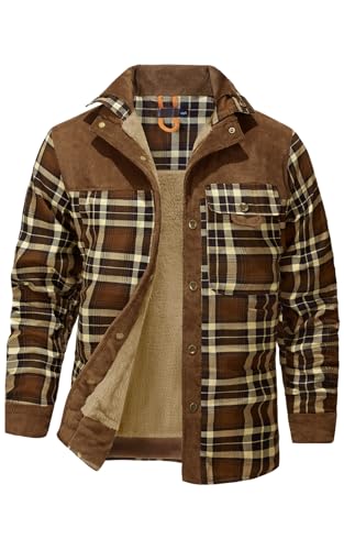 Keeper & Co Rye Men's Padded Plaid Shirt Jacket