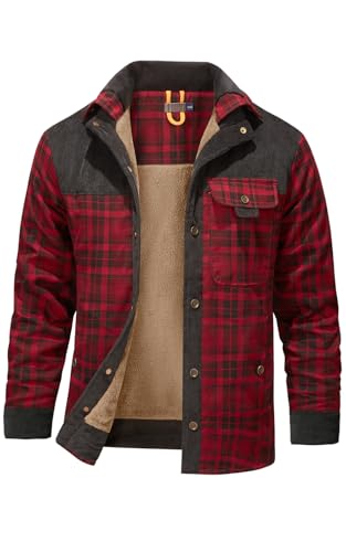 Keeper & Co Rye Men's Padded Plaid Shirt Jacket