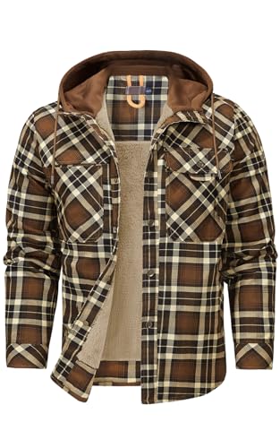 Keeper & Co Rye Men's Padded Plaid Shirt Jacket