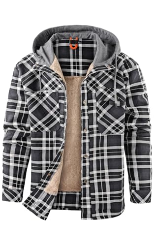 Keeper & Co Rye Men's Padded Plaid Shirt Jacket
