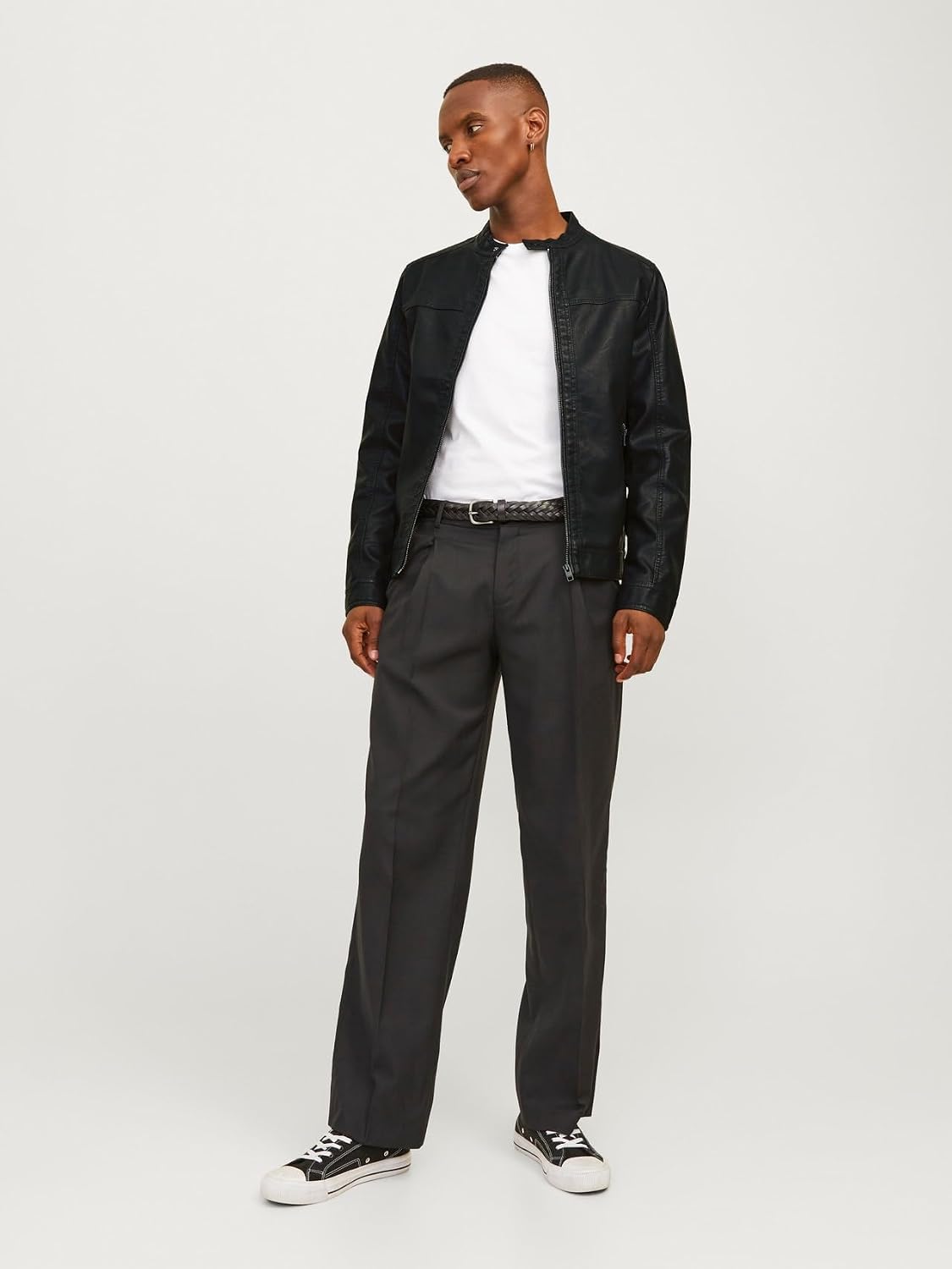 Synthetic Leather Jacket Synthetic Leather Jacket