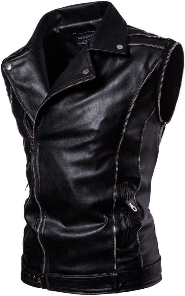 Keeper & Co Cotswold Men's Detachable Sleeve Warm Leather Jacket