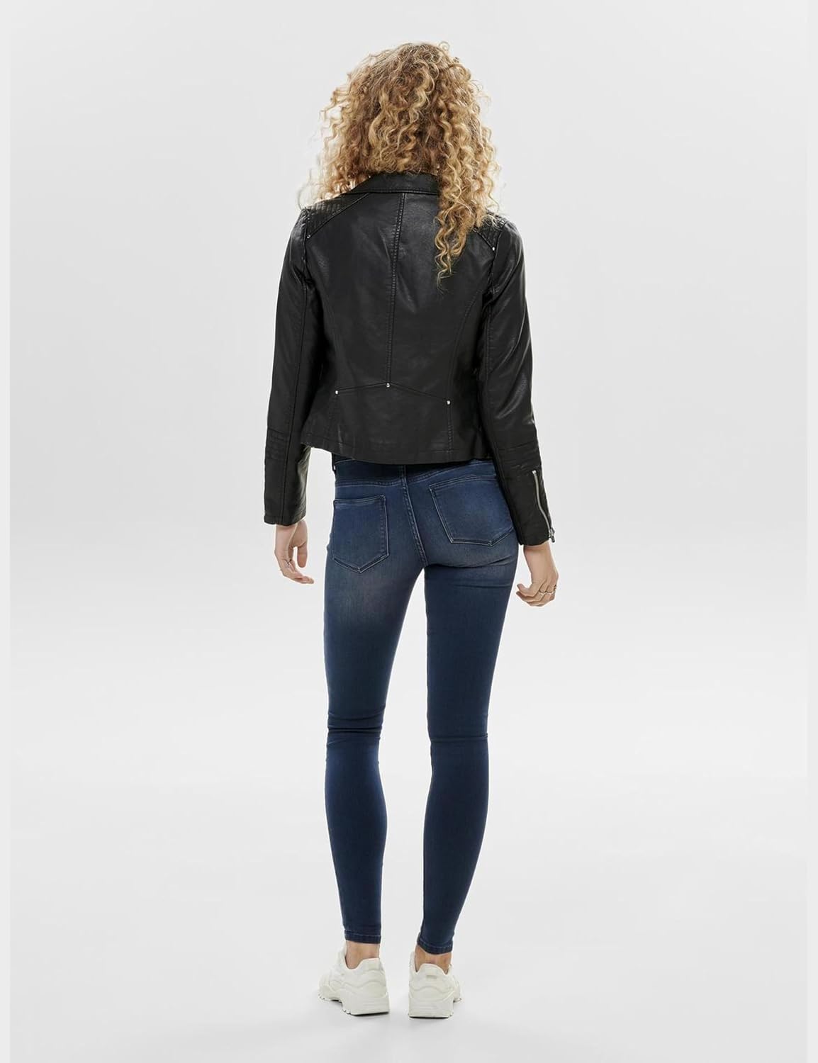 Keeper & Co Stirling Women's Faux Leather Biker Jacket