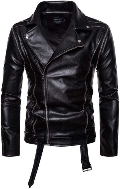 Keeper & Co Cotswold Men's Detachable Sleeve Warm Leather Jacket