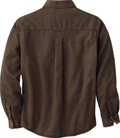 Keeper & Co Wetherby Men's Waxed Cotton Flannel-Lined Shacket