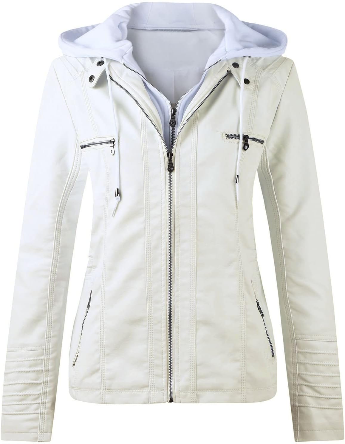 Keeper & Co Windsor Women's Waterproof PU Leather Bomber Jacket