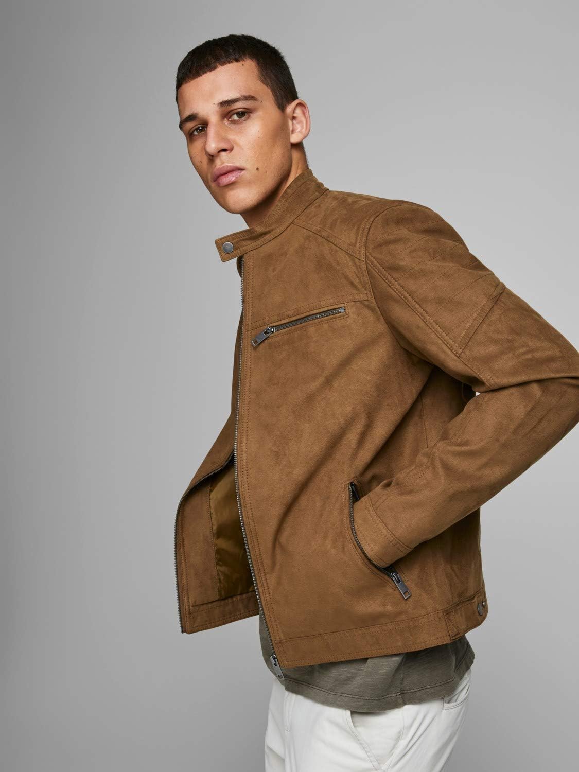 Synthetic Suede Jacket