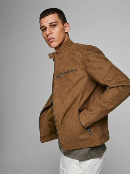 Synthetic Suede Jacket