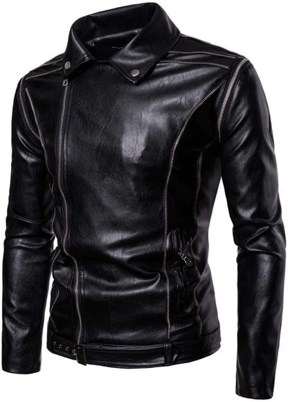 Keeper & Co Cotswold Men's Detachable Sleeve Warm Leather Jacket