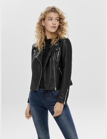 Keeper & Co Stirling Women's Faux Leather Biker Jacket