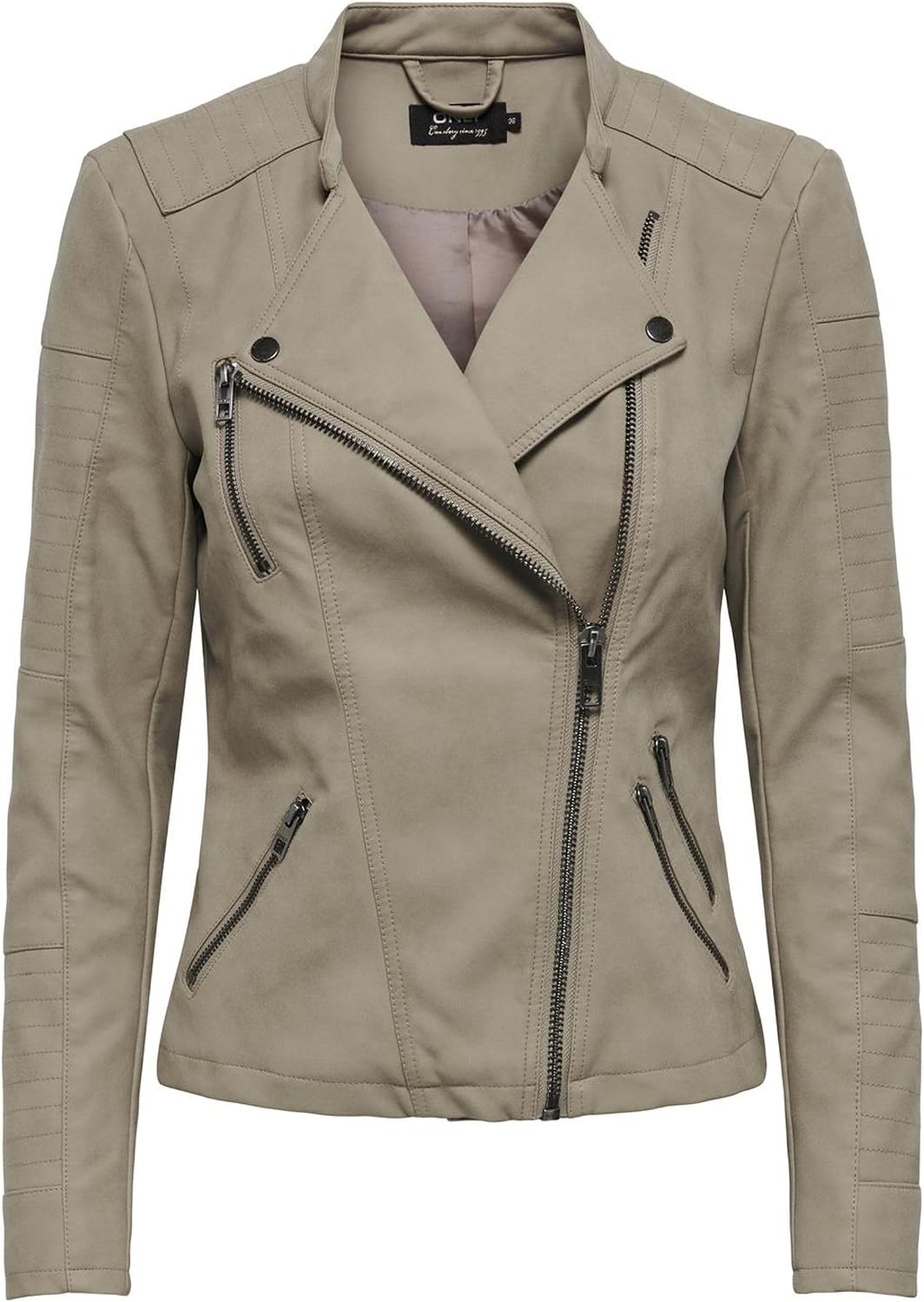 Keeper & Co Dartford Women's Faux Suede Biker Jacket