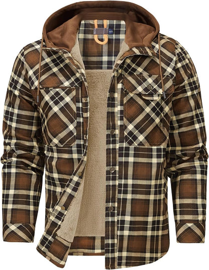 Keeper & Co Rye Men's Padded Plaid Shirt Jacket