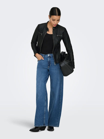 Keeper & Co Ellery Women's Faux Leather Biker Jacket
