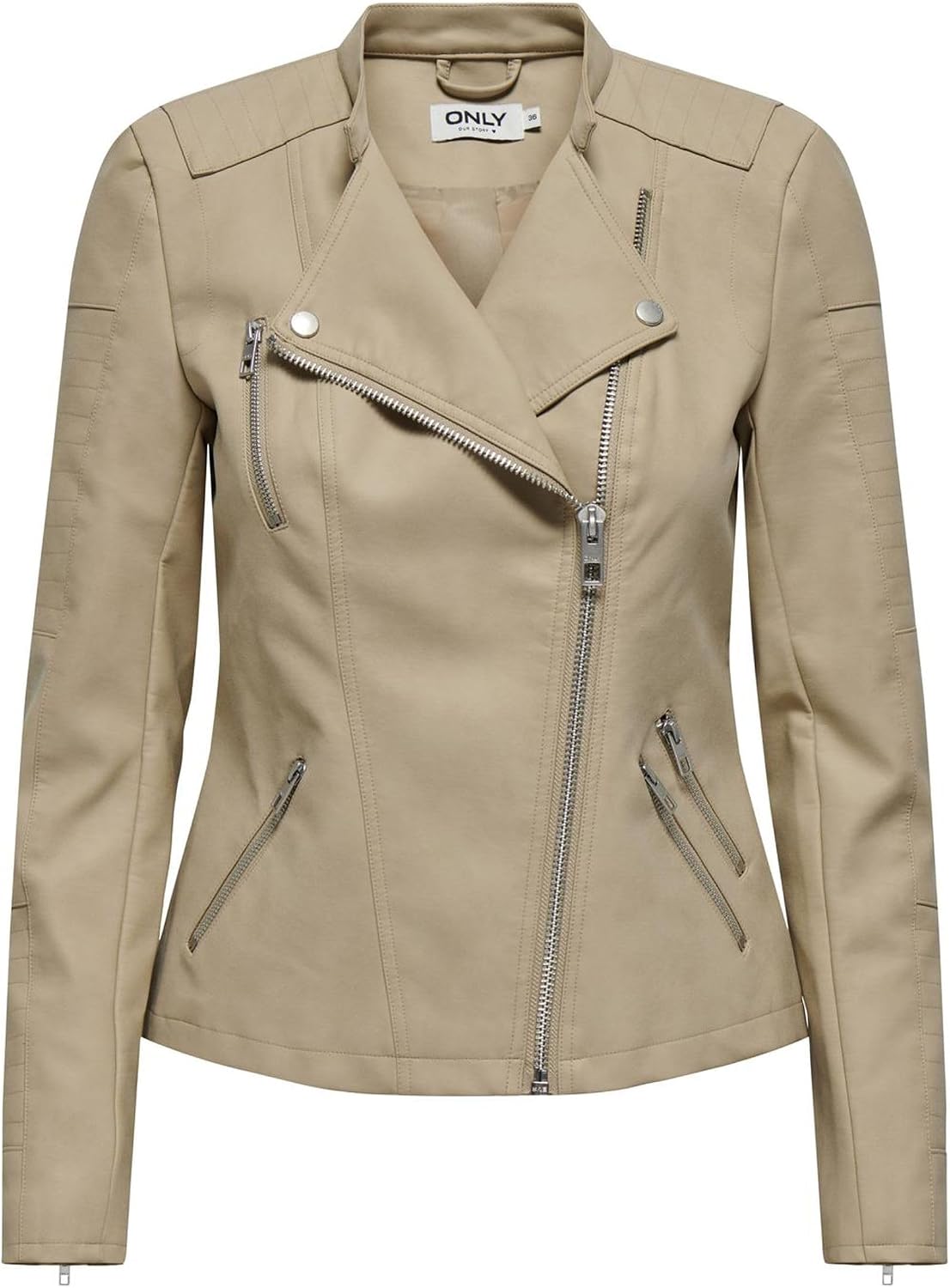 Keeper & Co Dartford Women's Faux Suede Biker Jacket