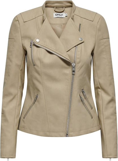 Keeper & Co Dartford Women's Faux Suede Biker Jacket