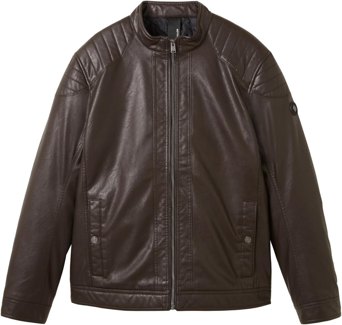 Keeper & Co Camden Men's Faux Leather Biker Jacket