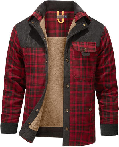 Keeper & Co Rye Men's Padded Plaid Shirt Jacket