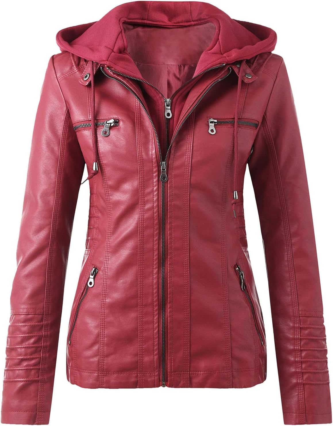 Keeper & Co Windsor Women's Waterproof PU Leather Bomber Jacket