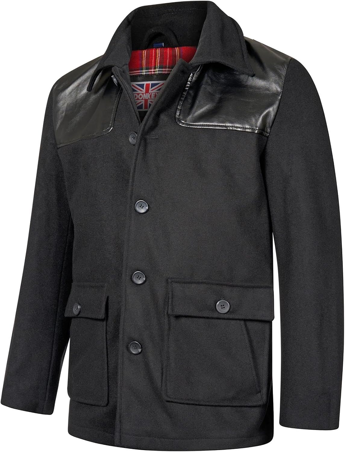 Keeper & Co Belgravia Women's Wool Blend Tartan Lined Work Coat