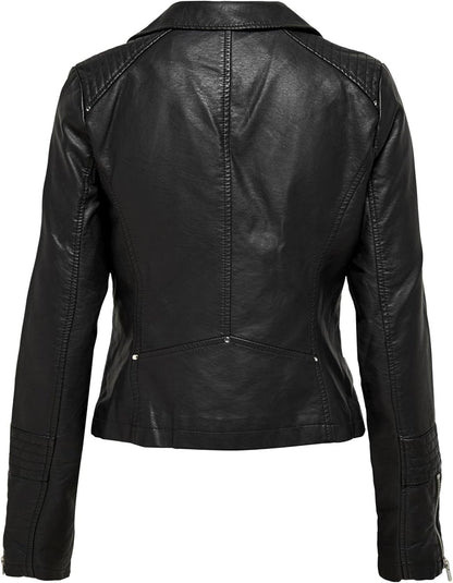 Keeper & Co Stirling Women's Faux Leather Biker Jacket