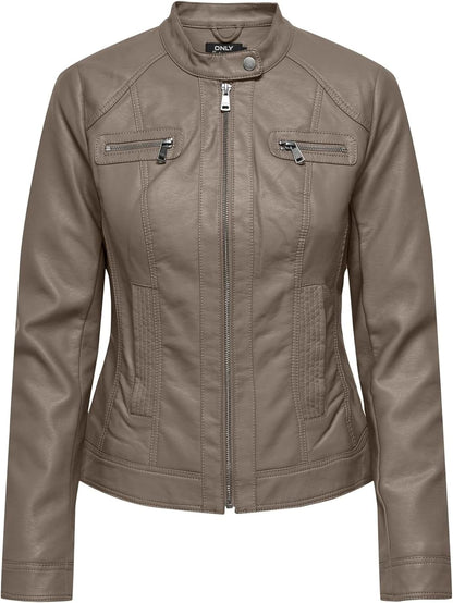 Keeper & Co Ellery Women's Faux Leather Biker Jacket