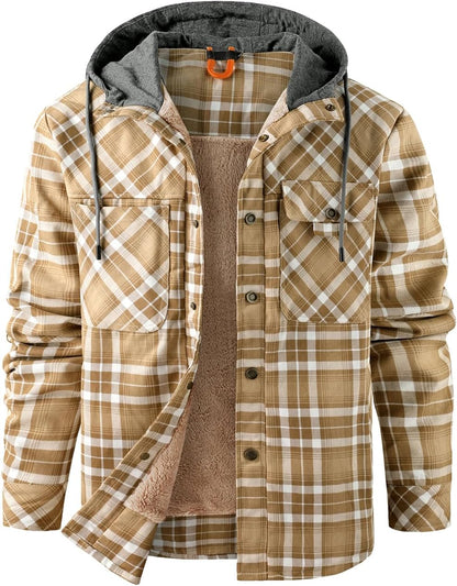 Keeper & Co Rye Men's Padded Plaid Shirt Jacket