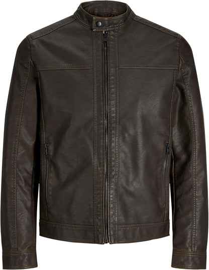 Synthetic Leather Jacket Synthetic Leather Jacket