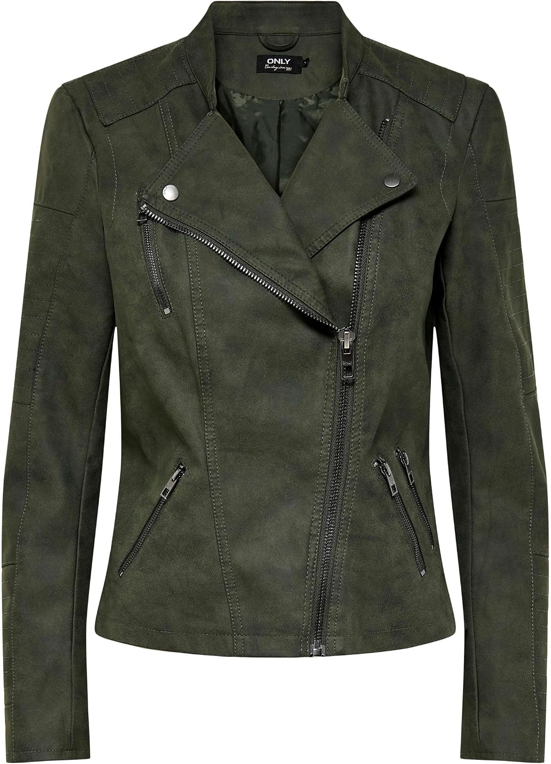 Keeper & Co Dartford Women's Faux Suede Biker Jacket