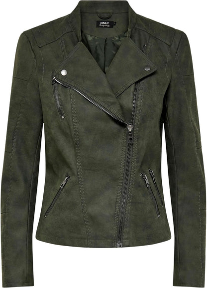 Keeper & Co Dartford Women's Faux Suede Biker Jacket