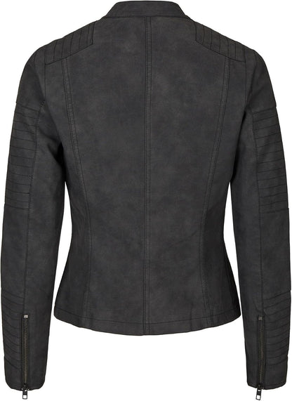 Keeper & Co Dartford Women's Faux Suede Biker Jacket