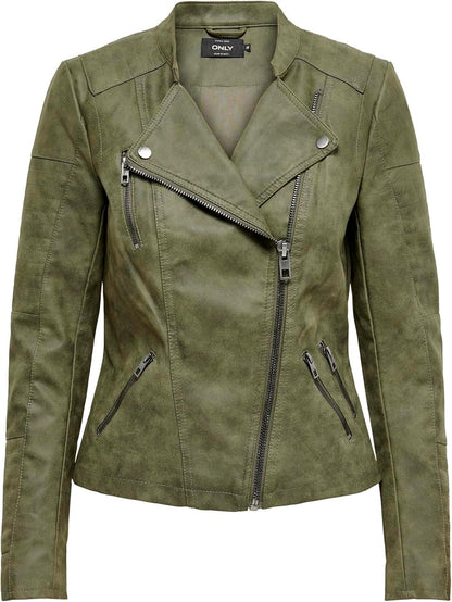 Keeper & Co Dartford Women's Faux Suede Biker Jacket