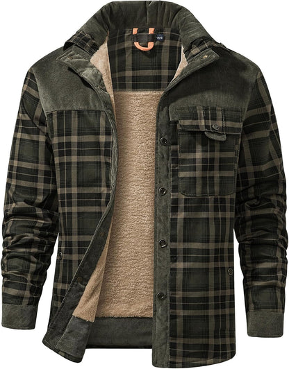 Keeper & Co Rye Men's Padded Plaid Shirt Jacket