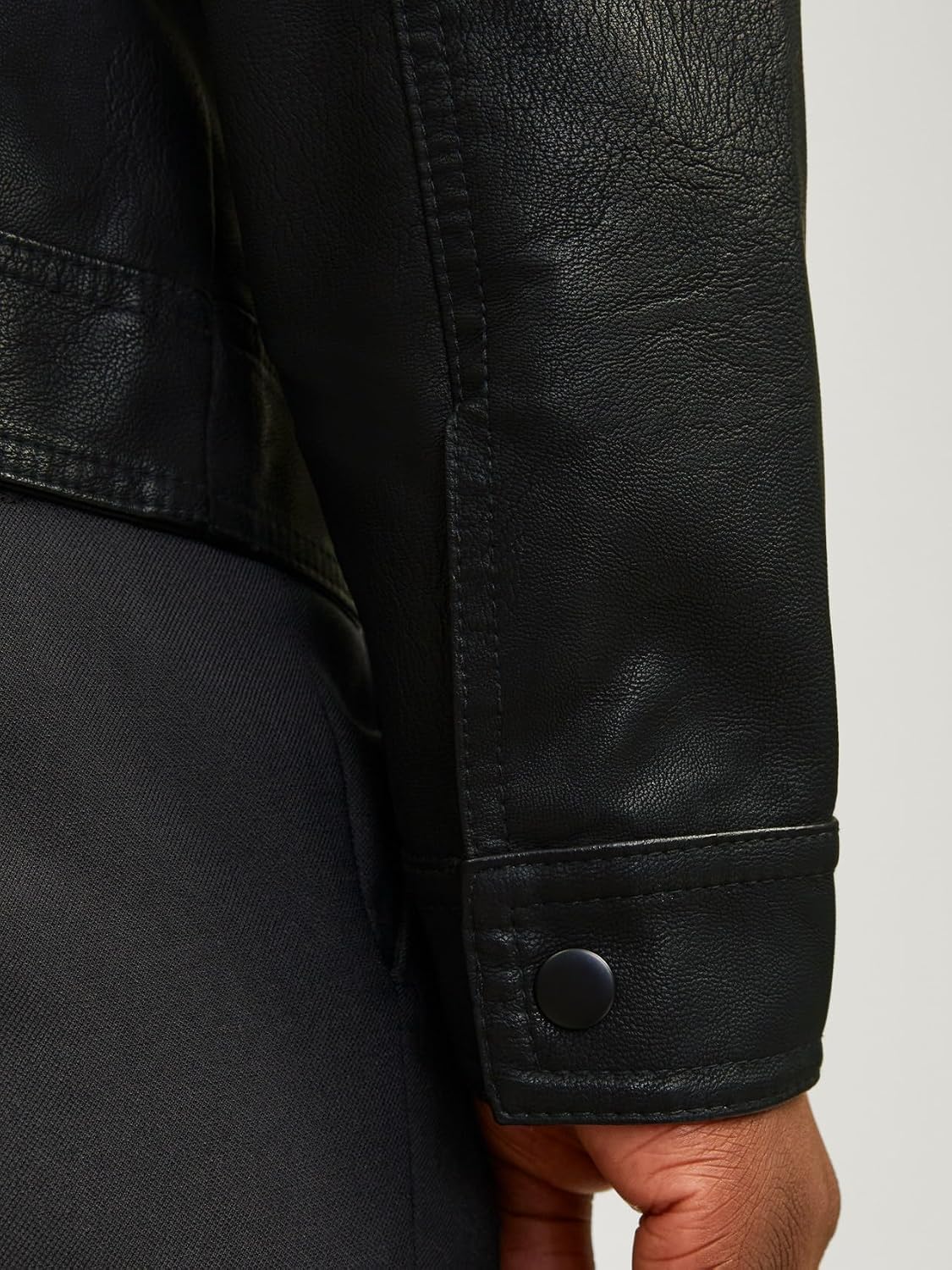 Synthetic Leather Jacket Synthetic Leather Jacket