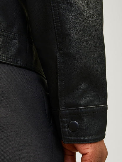 Synthetic Leather Jacket Synthetic Leather Jacket