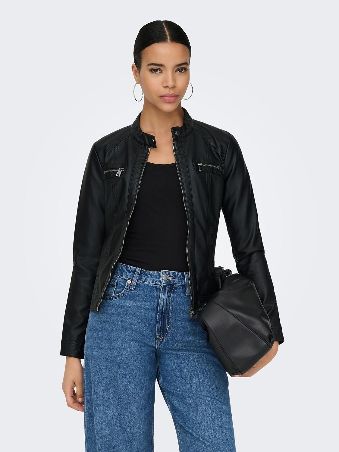 Keeper & Co Ellery Women's Faux Leather Biker Jacket