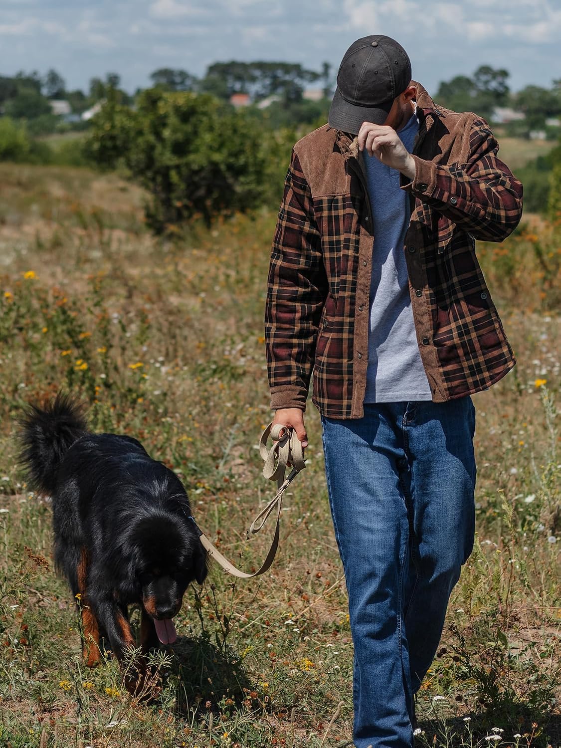 Keeper & Co Rye Men's Padded Plaid Shirt Jacket