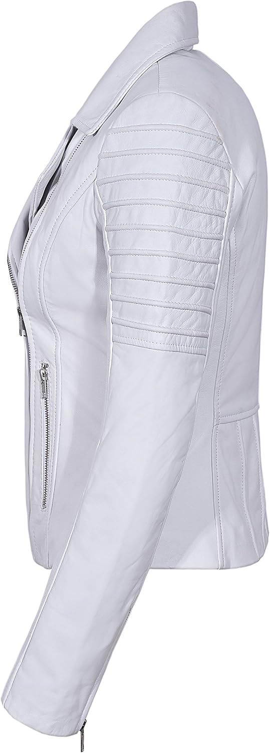 Keeper & Co Stamford Women's Waxed Quilted Biker Jacket